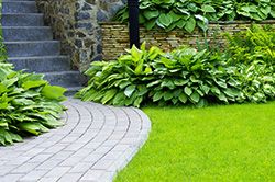 Мощение дорожек и площадок с использованием природного камня   в Луганске