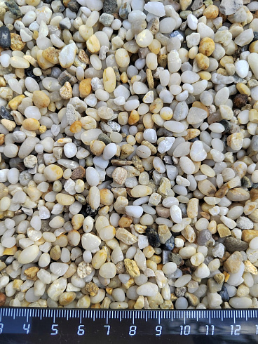 фото Галька крымская жемчужная фр. 3-5 мм. купить в Луганске  в интернет-портале КАМЕНЬ КЛУБ