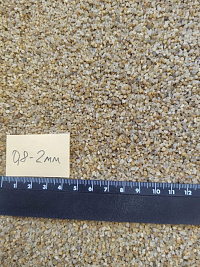 Кварцевый песок для площадок фр. 0,8 - 2 мм.  купить в Луганске фото Камень Клуб