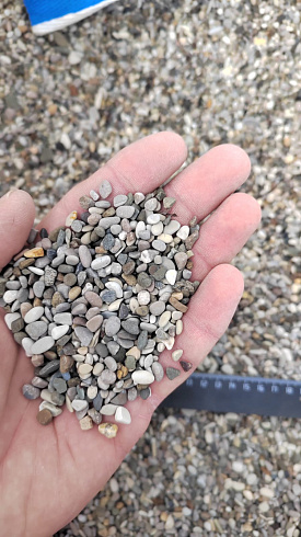 фото Галька черноморская фр. 3-5 мм. купить в Луганске  в интернет-портале КАМЕНЬ КЛУБ