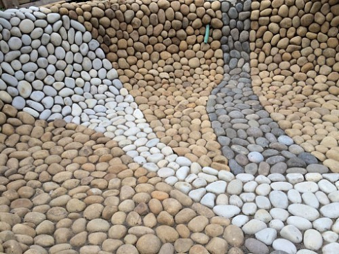 Kamenclub.ru: Песчаник ядра, фр. 100-300 мм  купить в Луганске песчаник бежевый серый рыжий речная галька 5 000 руб/т   фото КАМЕНЬ КЛУБ