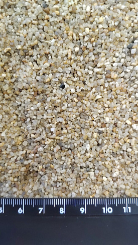 Кварцевый песок для пескоструйных работ фр. 0,8-1,6 мм.  купить в Луганске фото Камень Клуб