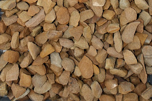 Kamenclub.ru: Щебень крошка желтый (песчаник) фр. 20-40 мм.  купить в Луганске песчаник бежевый рыжий каменная крошка песчаника 9500 руб/т   фото КАМЕНЬ КЛУБ