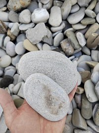 Галька черноморская фр. 50-100 мм.  купить в Луганске фото Камень Клуб