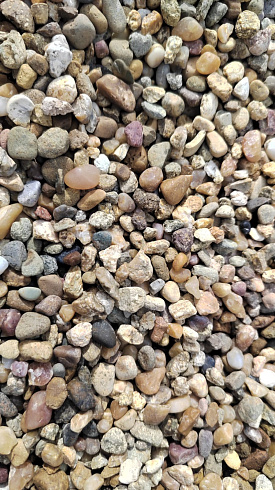 Kamenclub.ru: Галька окат (серо-желтая) фр.5-10 мм. купить  в Луганске галька речная рыжий, желтый, рыжий, серо-желтый речная окатанная галька декоративная 5000 руб/т   фото КАМЕНЬ КЛУБ