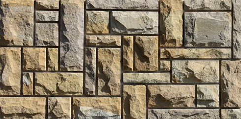 Kamenclub.ru: Песчаник плитка (Византия) art PSG-L-05  купить в Луганске    2850 руб/кв.м   фото КАМЕНЬ КЛУБ