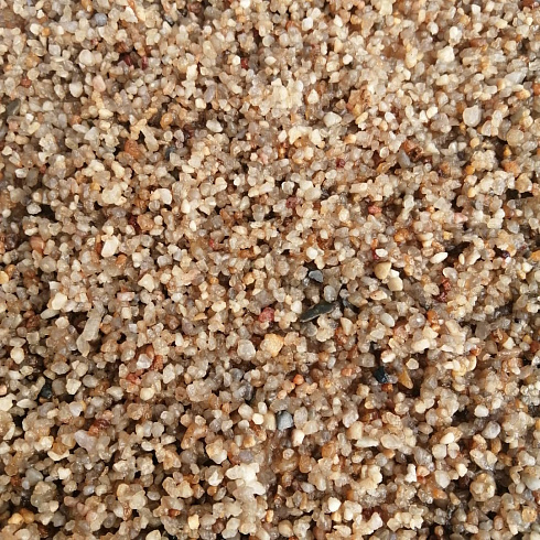 Кварцевый песок сухой фракцинированный фр. 1,6-4 мм.  купить в Луганске фото Камень Клуб