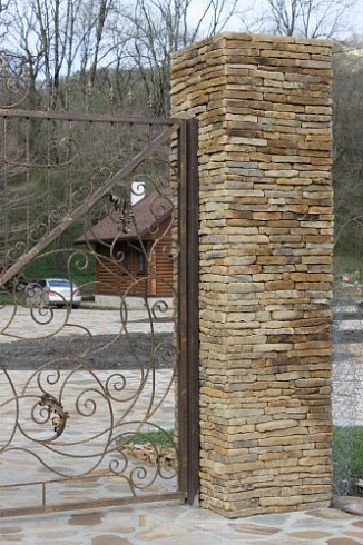 Kamenclub.ru: Песчаник (хворост) art PSG-5-06  купить в Луганске    1 900 руб/кв.м   фото КАМЕНЬ КЛУБ