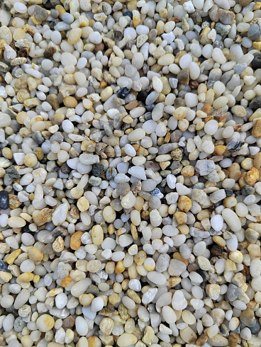 фото Галька крымская жемчужная фр. 3-5 мм. купить в Луганске  в интернет-портале КАМЕНЬ КЛУБ