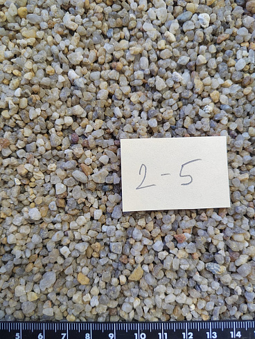 Кварцевый песок для площадок фр. 2-5 мм.  купить в Луганске фото Камень Клуб