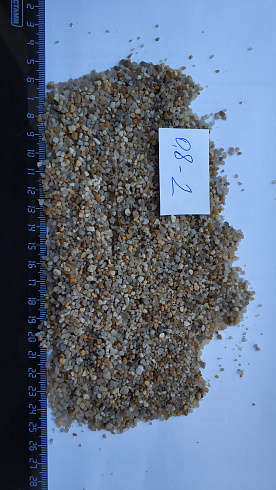 Кварцевый песок для площадок фр. 0,8 - 2 мм.  купить в Луганске фото Камень Клуб