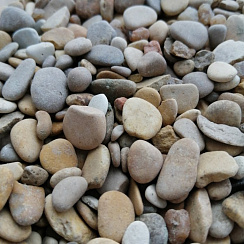 Галька каспийская фр. 3-10 мм.  купить в Луганске фото Камень Клуб
