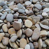 Галька каспийская фр. 3-10 мм.  купить в Луганске фото Камень Клуб
