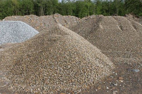 Kamenclub.ru: Галька окат (серо-желтая) фр.10-20 мм. купить  в Луганске галька серо-желтая, рыжая, серый речная окатанная округлая галька 5000 руб/т   фото КАМЕНЬ КЛУБ